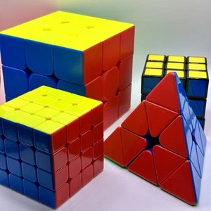 Lot Rubix Magnetic Cube Moyu UV coated Maglev Oversized Toys Puzzles Games - Picture 1 of 11