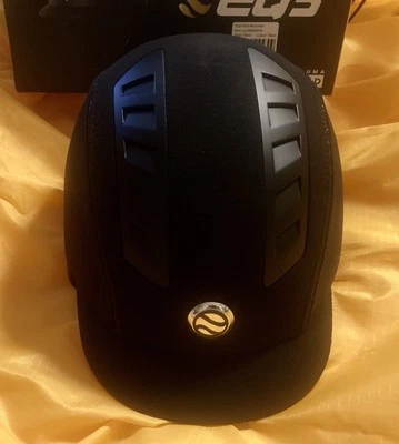 HERMOSO Casco de Montar Trauma Void EQ3 NEGRO Talla 6 7/8 (56 cm) Microfibra ¡FANTASÍA!! Foto 1 de 4