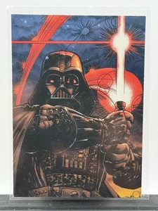 1996 STAR WARS MAGAZIN COVER GALERIE PROMO KARTE #C4 WALT SIMONSON DARTH VADER - Bild 1 von 2