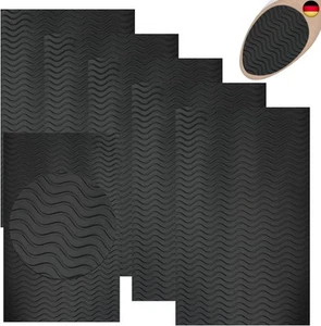 6 Stück Anti Rutsch Sohle Pads, Selbstklebende, Rutschfester Gummischuhboden, - Bild 1 von 7