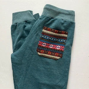 HaremPants boho joggers sweatpants M - Picture 1 of 7