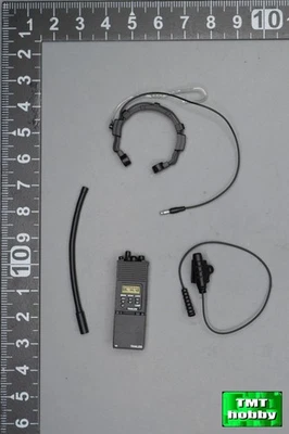 Escala 1:6 ES HRT06MM HRT Minuteman Shotshow 2025 - Microfone de garganta com rádio PRC-148 - Imagem 1 de 2