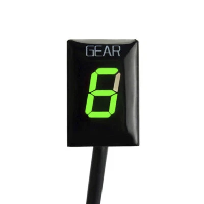 Motorcycle Gear Indicator Green Display for Suzuki GSX1300R Hayabusa 1999-2007 - Image 1 of 4