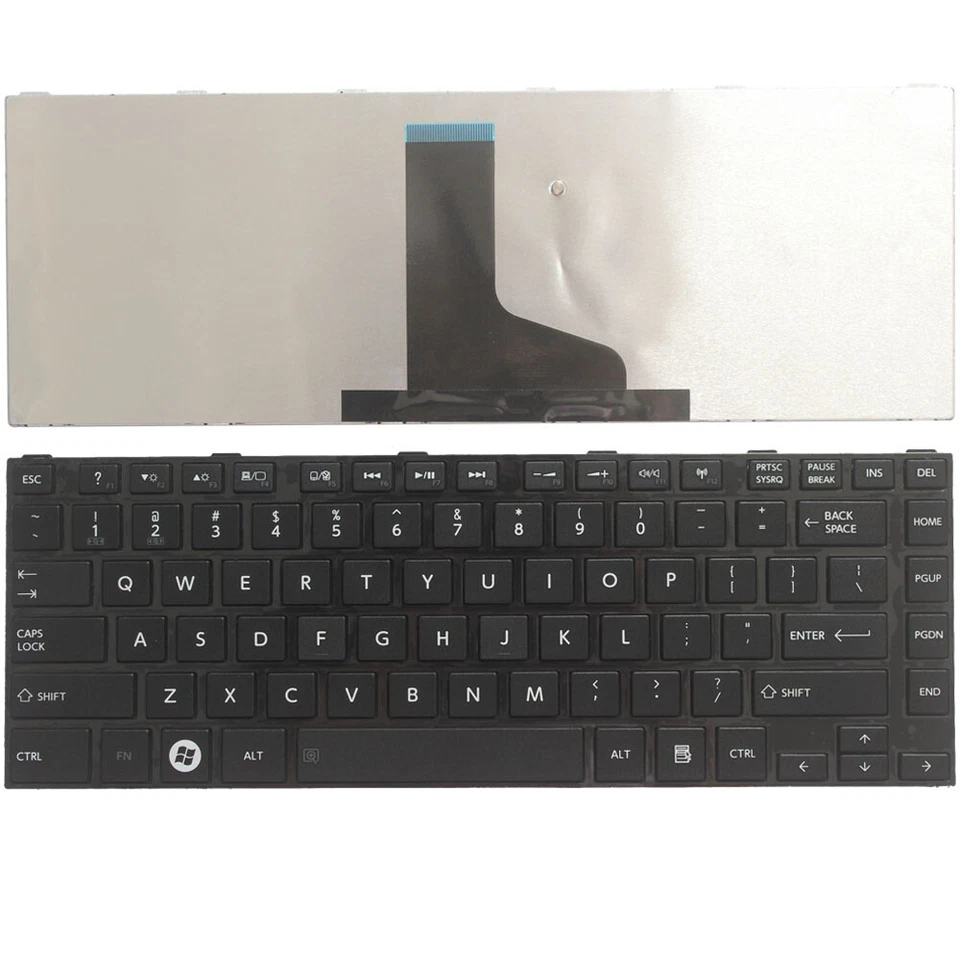 NEW Keyboard FOR Toshiba Satellite C800 C800D C805 C840 C840D C845 C845D US - Imagem 1 de 1