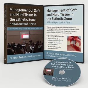 Dental education DVD , soft tissue Manegement in the esthetic zone , - Imagen 1 de 5