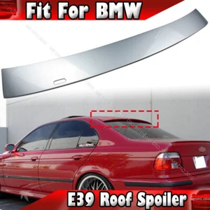 97-03 Fits BMW E39 A Type 5-Series 530i M5 Rear Roof Spoiler Painted Silver #354 - Picture 1 of 2