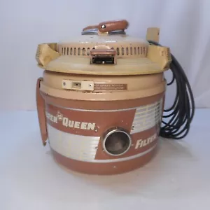 Filter Queen Model 31 Vintage Vacuum Cleaner Canister & Accessory Ring Made USA - Picture 1 of 11