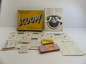 (ref288CQ) Vintage Scoop Game 1950s - Picture 1 of 6