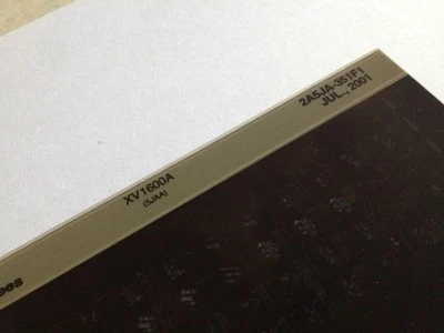 Yamaha XV1600A XV 1600 5JAA Micro Enchufe Piezas List Catálogo - Imagen 1 de 2