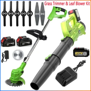 24V Cordless WeedEater Leaf Blower Handheld Electric Lawn Mover String Trimmer - Picture 1 of 22