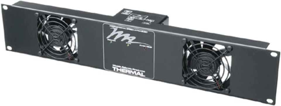 Middle Atlantic IUQFP-2 International Ultra Quiet 2 Fan Panel w/LED - Image 1 of 1