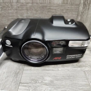 Vintage Black MINOLTA FREEDOM ZOOM 105i 35MM CAMERA w/ 35-105mm f/4 AF Zoom Lens - Picture 1 of 9