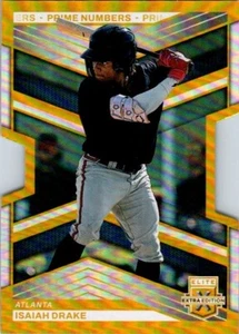 2023 Elite Extra Edition #9 Isaiah Drake /10 Gold RC Prime Numbers Die-Cut SSP - Picture 1 of 2