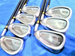 For Senior Rare! R2-FLEX DUNLOP XXIO 7pc IRONS SET GOLF CLUBS JP Model NWO - Picture 1 of 5