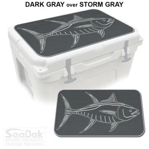 SeaDek Pad Top fits YETI Tundra Cooler - Marine EVA Mat - DG/SG - SD Tuna - Picture 1 of 7