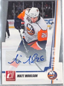 Gemas troqueladas Donruss 2010-11 autógrafos #10 Matt Moulson/25 - Imagen 1 de 2