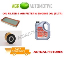 FOR VOLVO V40 2.0 165 BHP 1999-01 PETROL OIL AIR FILTER KIT + FS 5W40 OIL