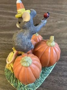 Charming Tails "The Good Witch" Pumpkin Mouse Halloween 85/704 - Picture 1 of 8