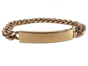 VINTAGE SPEIDEL USA GOLD PLATED BRACELET - Picture 1 of 4