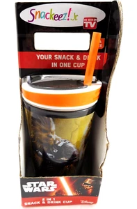 Star Wars Snack & Drink Travel Cup Chewbacca Disney Star Wars The Force Awakens - Picture 1 of 7
