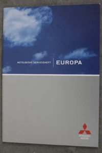 Mitsubishi Kundendienst-Heft "2007" Service-Heft Wartungsheft  "Ohne Einträge" - Bild 1 von 12