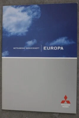 Mitsubishi Kundendienst-Heft "2007" Service-Heft Wartungsheft  "Ohne Einträge" - Bild 1 von 4