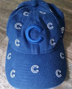 Chicago Cubs Baseball Cap Youth Adjustable Blue White Pre-Owned New ERA - Picture 1 of 6