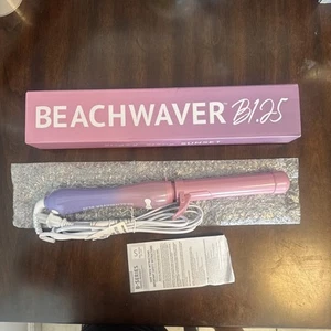 Beachwaver B1 Curling Iron - Pink Sunset Hairstylist And Hair Salon Tools - Picture 1 of 6