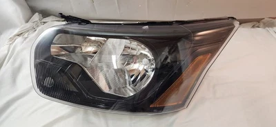 2015-2023 FORD TRANSIT VAN LEFT DRIVER SIDE HALOGEN HEADLIGHT OEM LAMP BLACK BEZ - Изображение 1 из 4