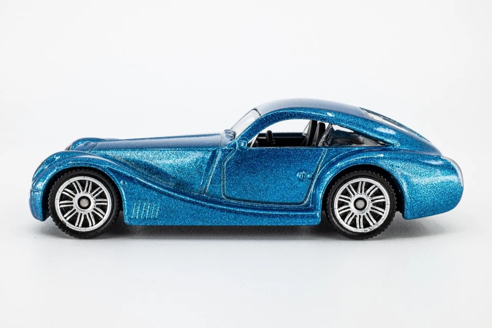 2014 Matchbox "9-Pack Exclusive" Morgan Aeromax BLUE METALFLAKE | MINT - Image 1 of 1