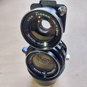 Mamiya Sekor 55mm f/4.5 Wide Lens for Mamiya C220 C330 TLR Cameras - Picture 1 of 11