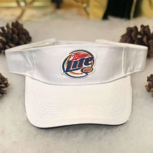 Vintage 90s Miller Lite Beer Alcohol Drink Visor Hat NWOT New NOS Deadstock - Picture 1 of 4