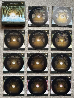 Tallis - The Complete Works - Alistair Dixon- Brilliant Classics 10xCD set 93612 - Image 1 of 3