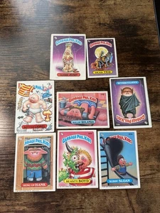 “Garbage Pail Kids Lot (8 Cards, 1987–88) Dead Ted, Hung Up Hank, Beasty Boyd” - Afbeelding 1 van 15