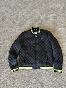 Tommy Hilfiger Quilted Bomber Jacket women Large - Picture 1 of 15