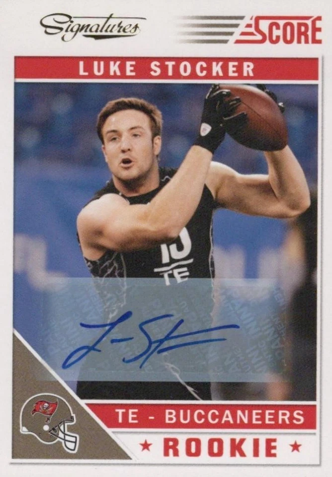 2011 Score Signatures #359 Luke Stocker Tampa Bay Buccaneers - Image 1 of 1