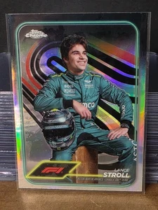 2024 Topps Chrome Formula 1 - F1 Drivers Lance Stroll #12 Refractor - Picture 1 of 2