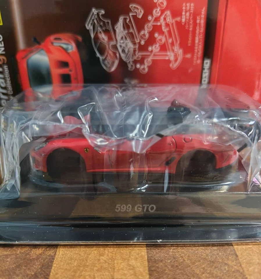 Kyosho 1/64 Ferrari 599 GTO Red (Red-Orange) - Photo 1/1