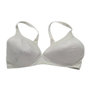 Warner's Wire Free T-Shirt Bra White Back Smoothing Size 40D - Picture 1 of 10