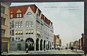 Plainfield NJ Babcock Building & Front St. lkg East SHIPS FREE - Picture 1 of 2