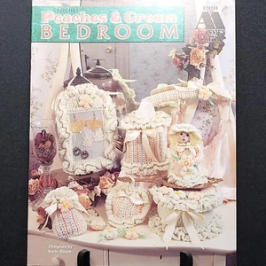 Annies Attic Peaches And Cream Bedroom Crochet Pattern Booklet #879716 Boudoir - Picture 1 of 2