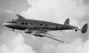 ALBATROS DE HAVILLAND D.H. 91. (Envergadura 1955 mm). Plano de modelismo - Imagen 1 de 4