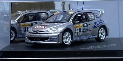 1/43 Vitesse SKM091 Peugeot 206WRC 2000 Monte Carloi #10 Panizzi & Panizzi - Изображение 1 из 4