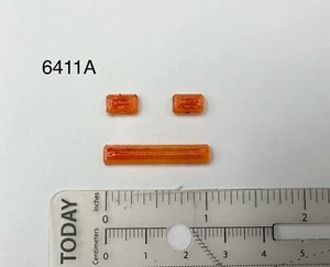 3 Pack 1/64 Amber Code 3 MX7000 Long & Short Lightbar Greenlight Construction - Picture 1 of 5
