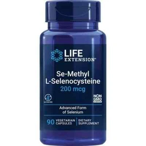 Life Extension Se-Methyl L-Selenocysteine 200 mcg 90 Veg Caps Exp 05/26 - Picture 1 of 1
