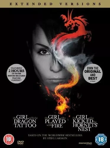 The Girl... Millennium Trilogy - Extended Versions DVD (2011) Stieg Larsson - Image 1 of 1