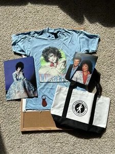 Loretta Lynn Coal Miner's Daughter T-Shirt, Key Chain, Tour Book program, bag - Picture 1 of 17