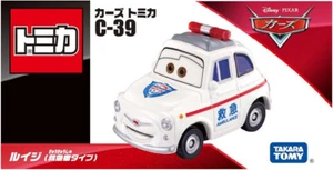 Takara Tomy Tomica Disney Cars C-39 Luigi (Ambulance Type) - Picture 1 of 3