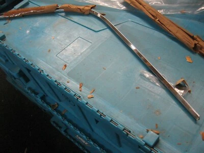 NOS Mopar 1964 Chrysler 300 left radiator grille molding 2495729 - Image 1 of 3