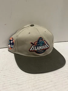 VTG NWOT NHL New York Islanders Fisherman Hockey Snapback Hat Cap Embroidered - Picture 1 of 13